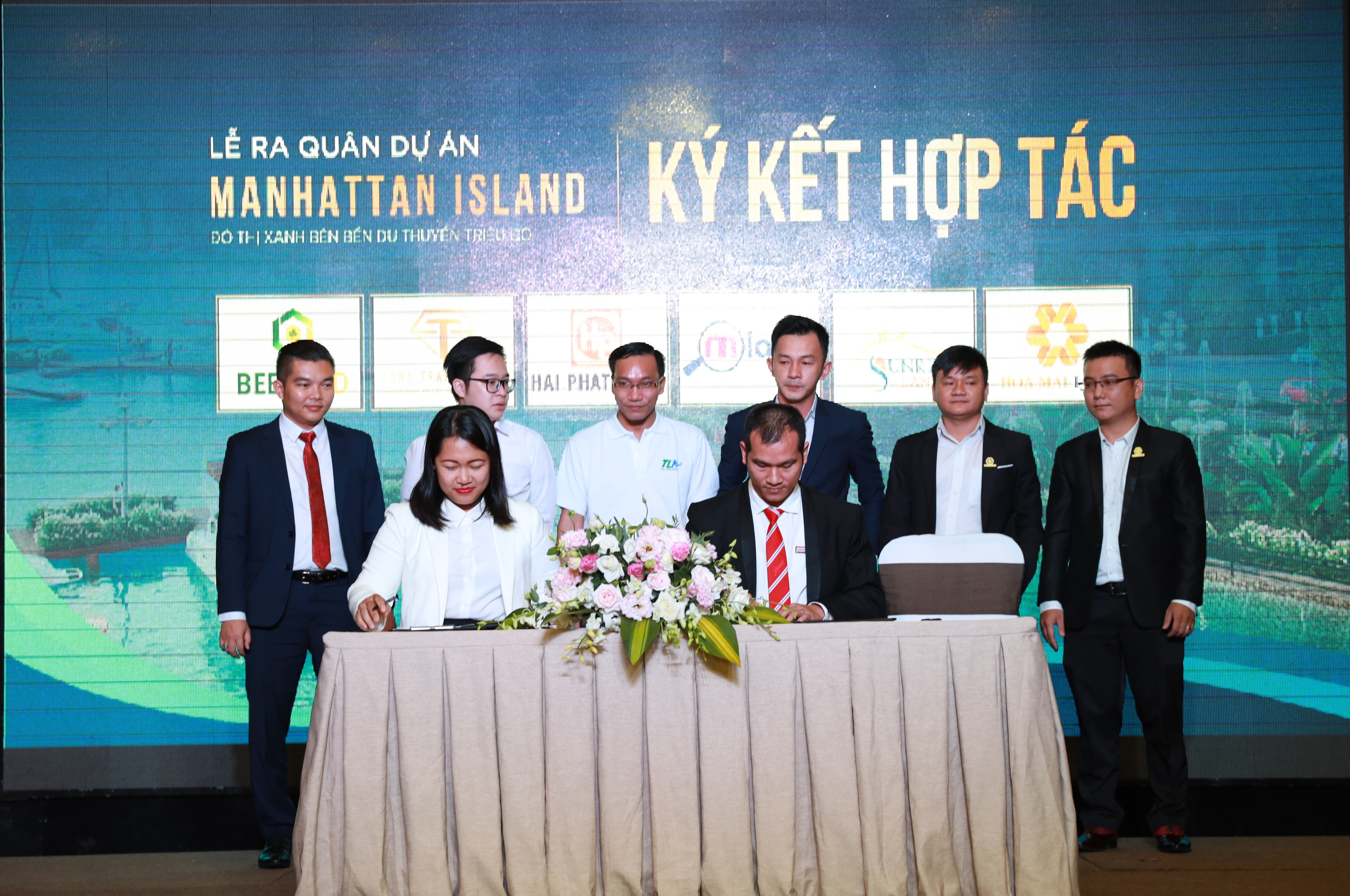 Tưng bừng ra quân dự án Manhattan Island - Đô thị xanh bên bến du thuyền triệu đô