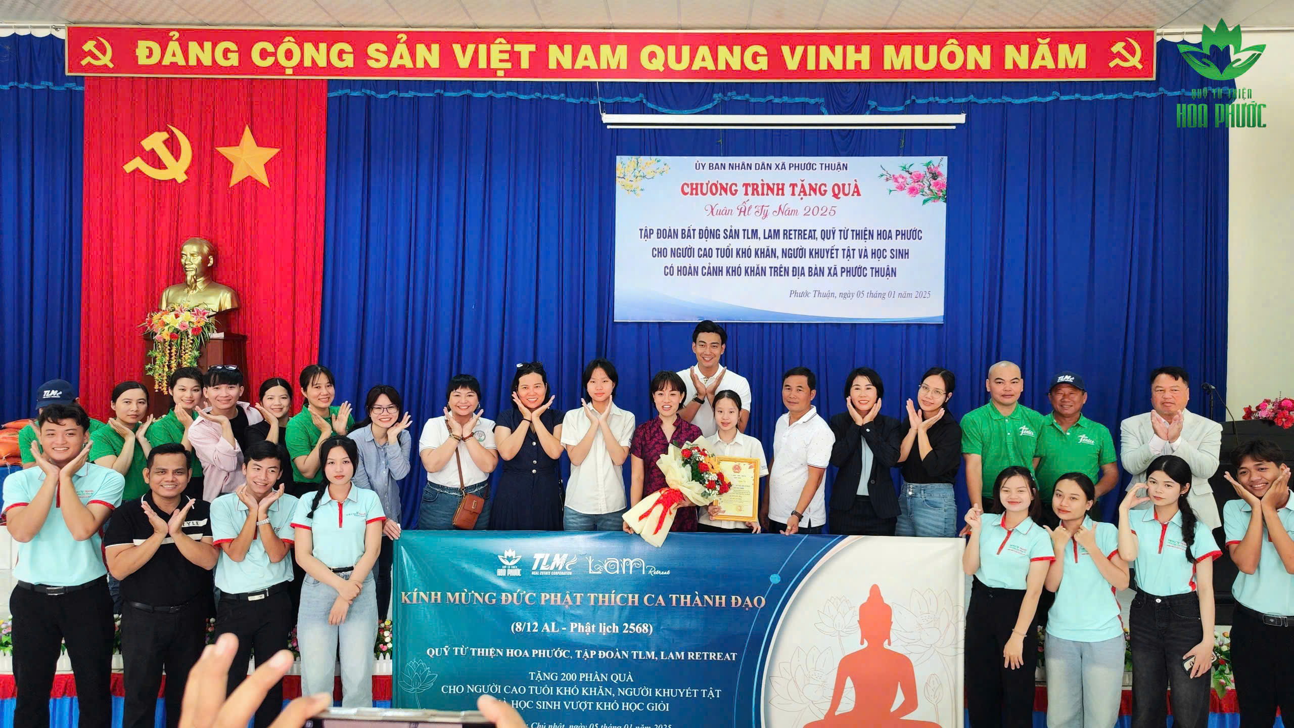 Hành trình lan tỏa yêu thương của Quỹ Từ Thiện Hoa Phước 2025